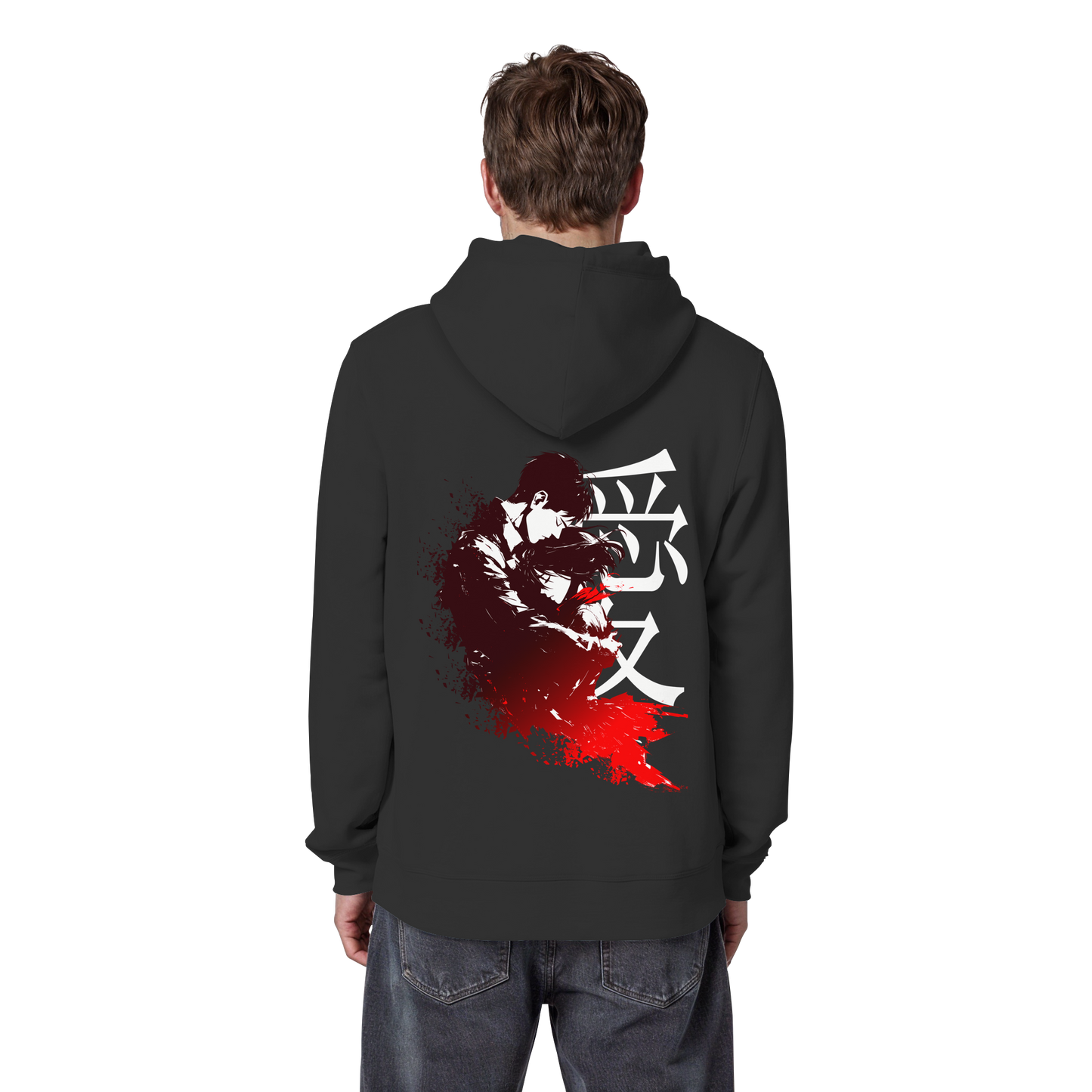 "Bound by Fate" Back Organic Classic Hoodie