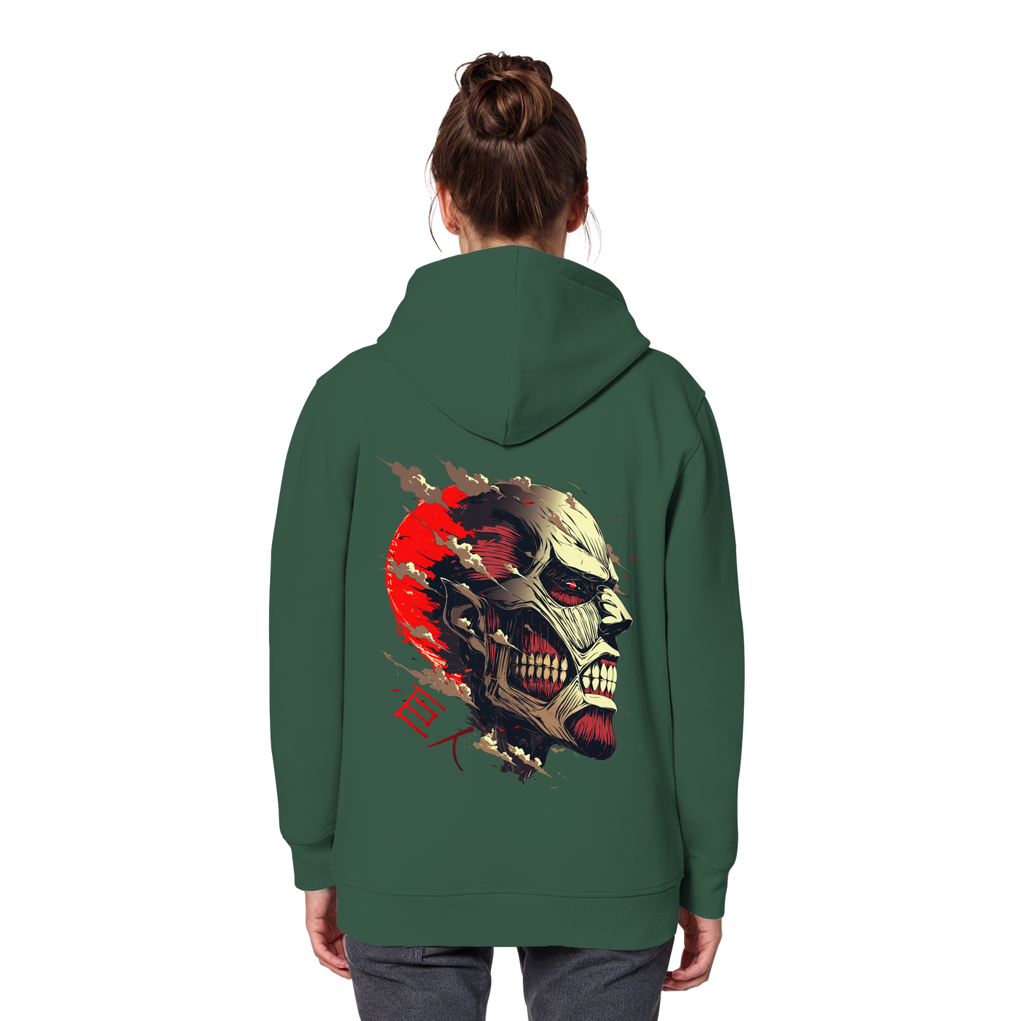"Titan" Back Organic Classic Hoodie