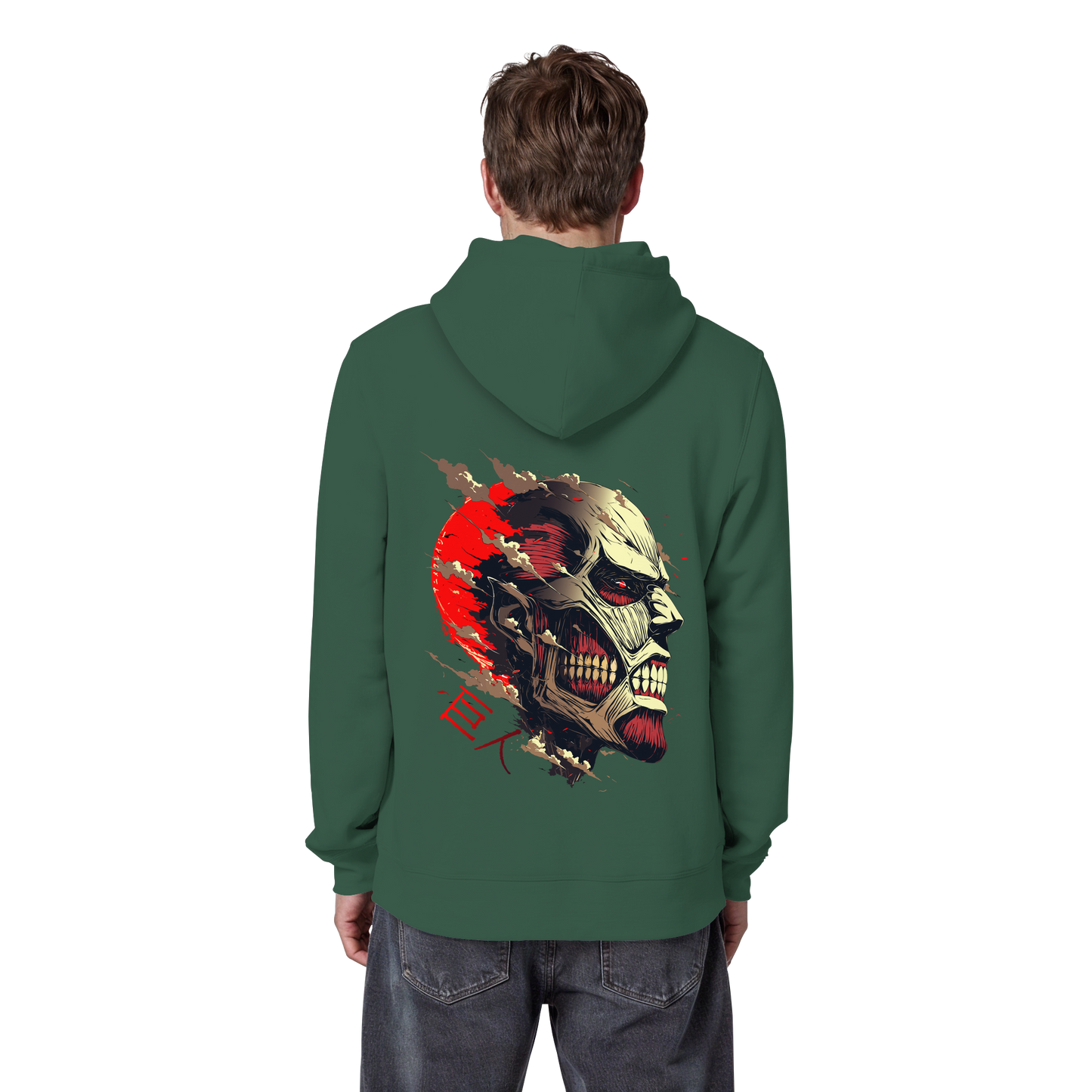 "Titan" Back Organic Classic Hoodie