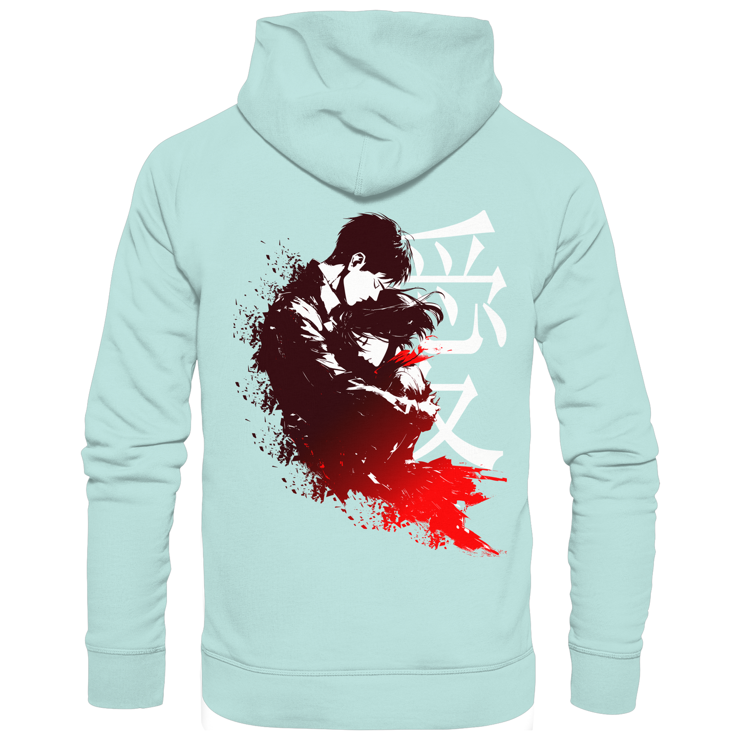 "Bound by Fate" Back Organic Classic Hoodie