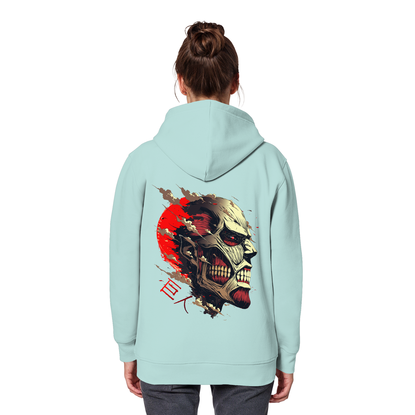 "Titan" Back Organic Classic Hoodie