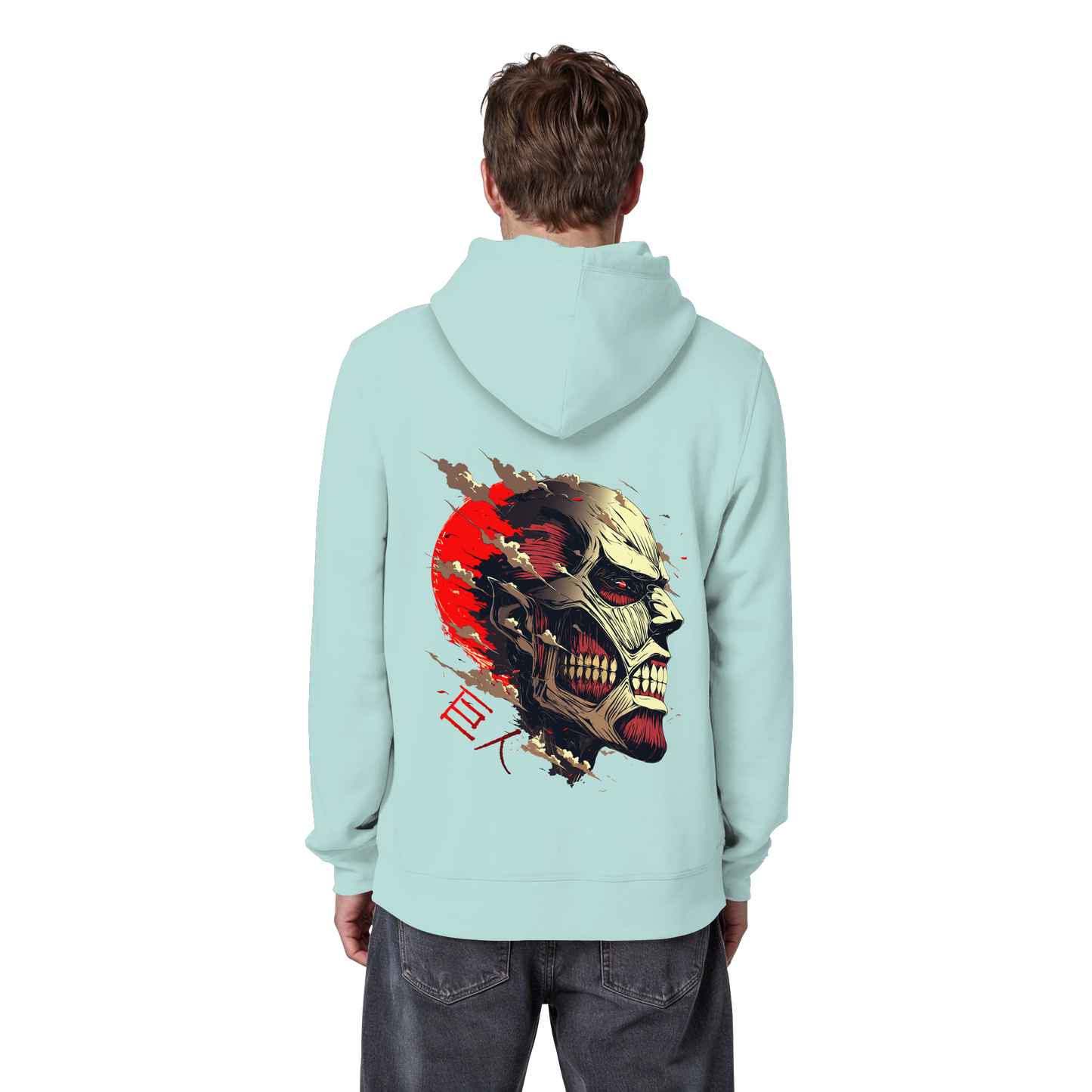"Titan" Back Organic Classic Hoodie