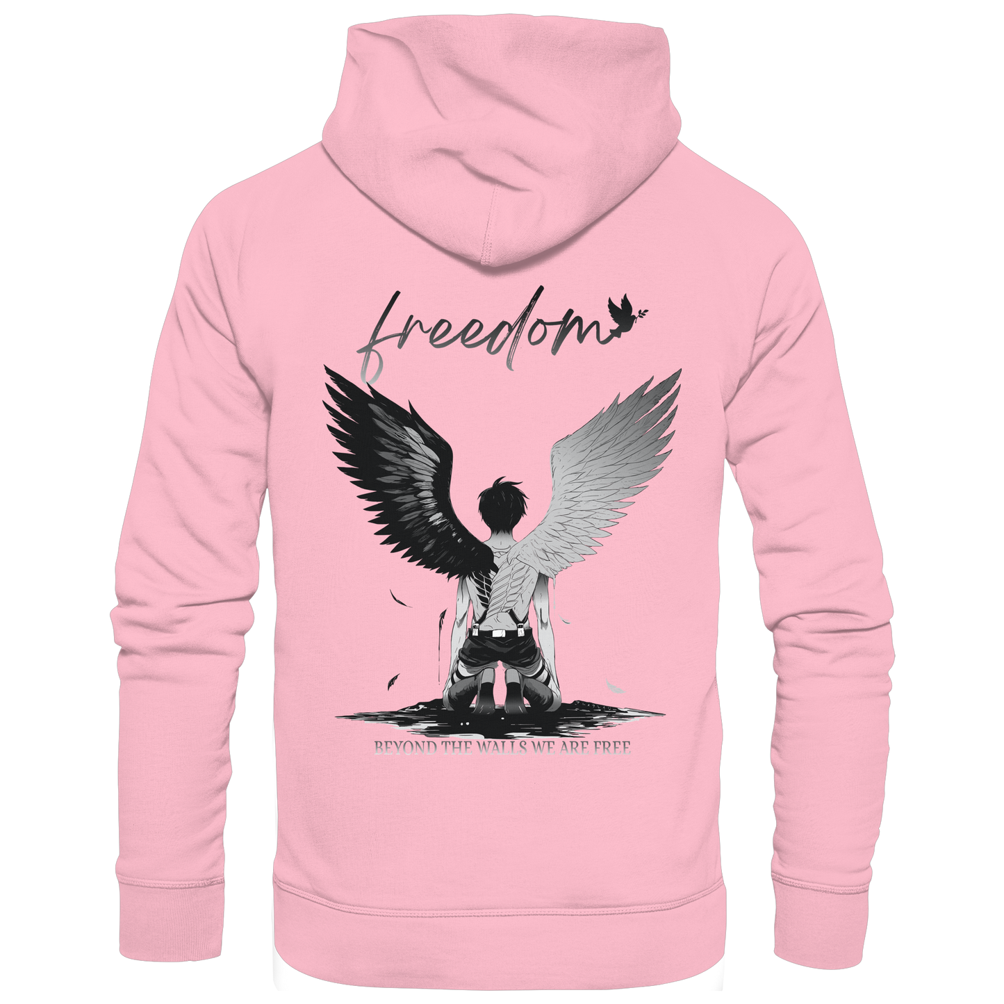 "Freedom" Back Organic Classic Hoodie