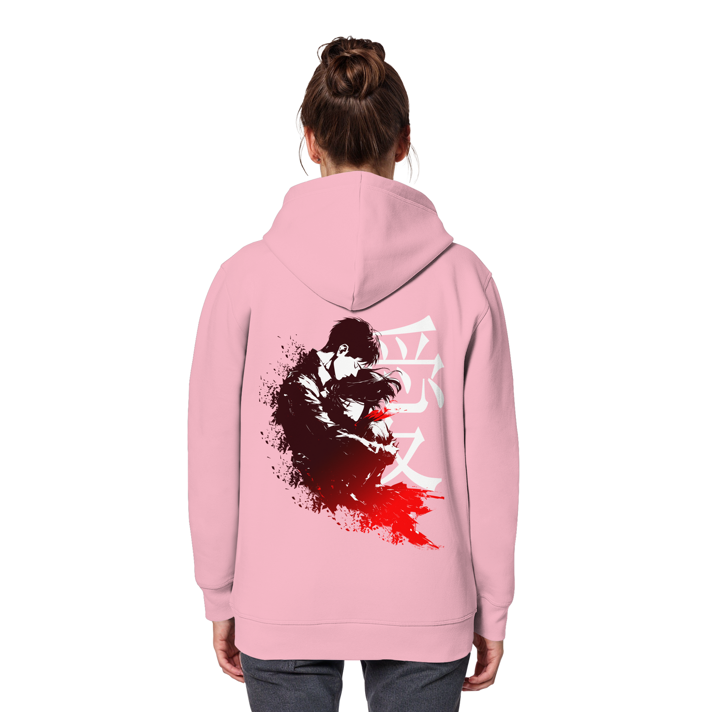 "Bound by Fate" Back Organic Classic Hoodie