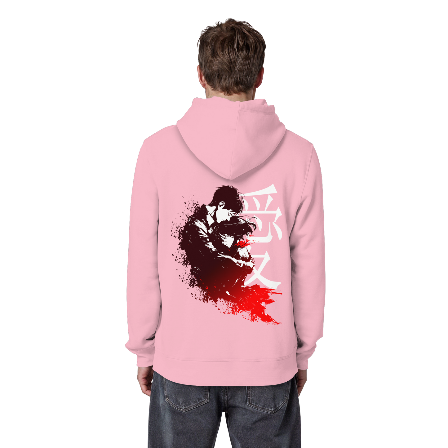 "Bound by Fate" Back Organic Classic Hoodie