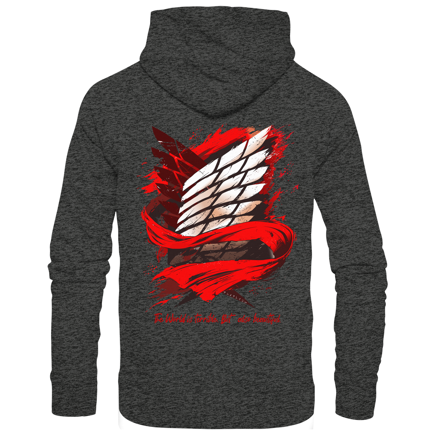 "Verbundenheit" Back Organic Classic Hoodie