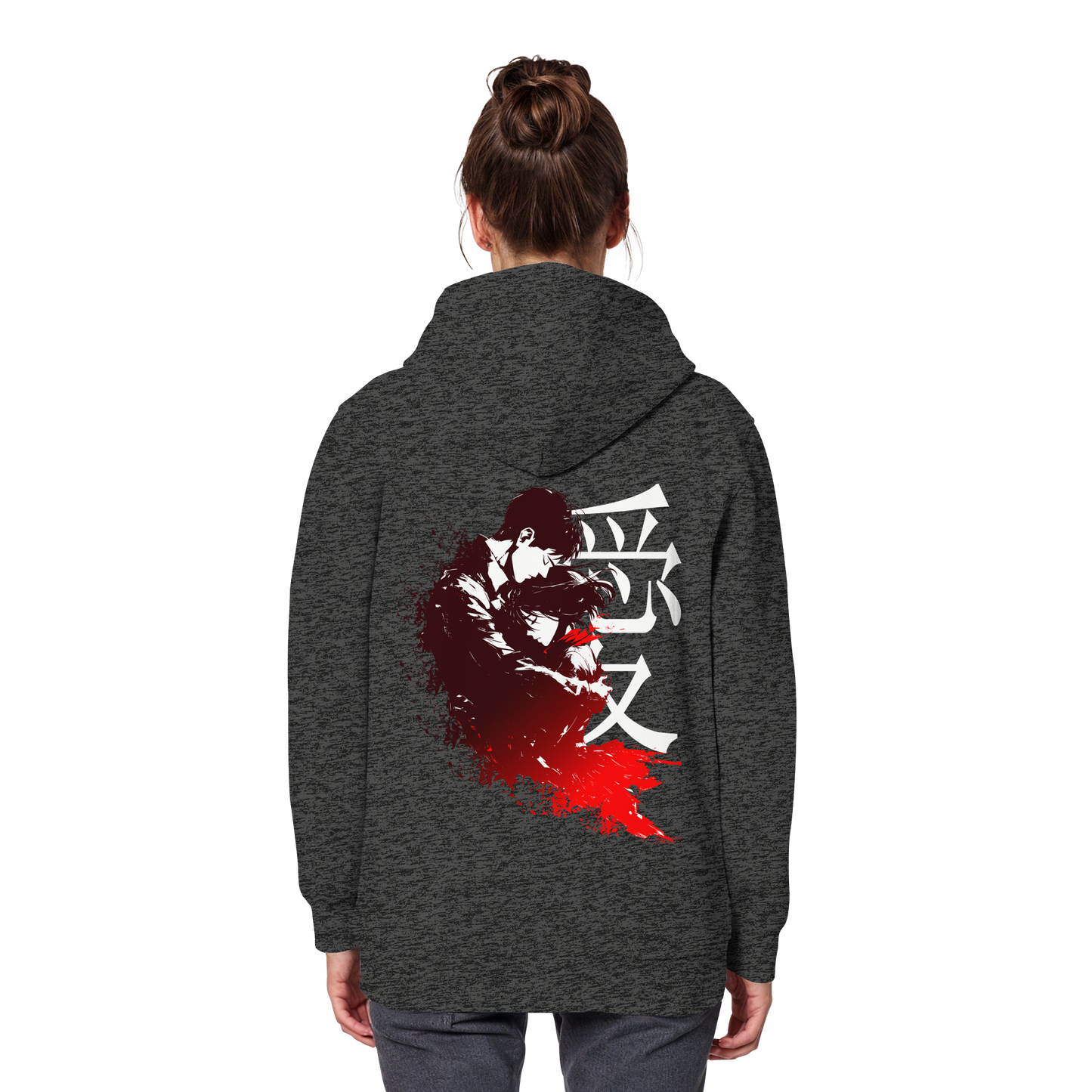 "Bound by Fate" Back Organic Classic Hoodie