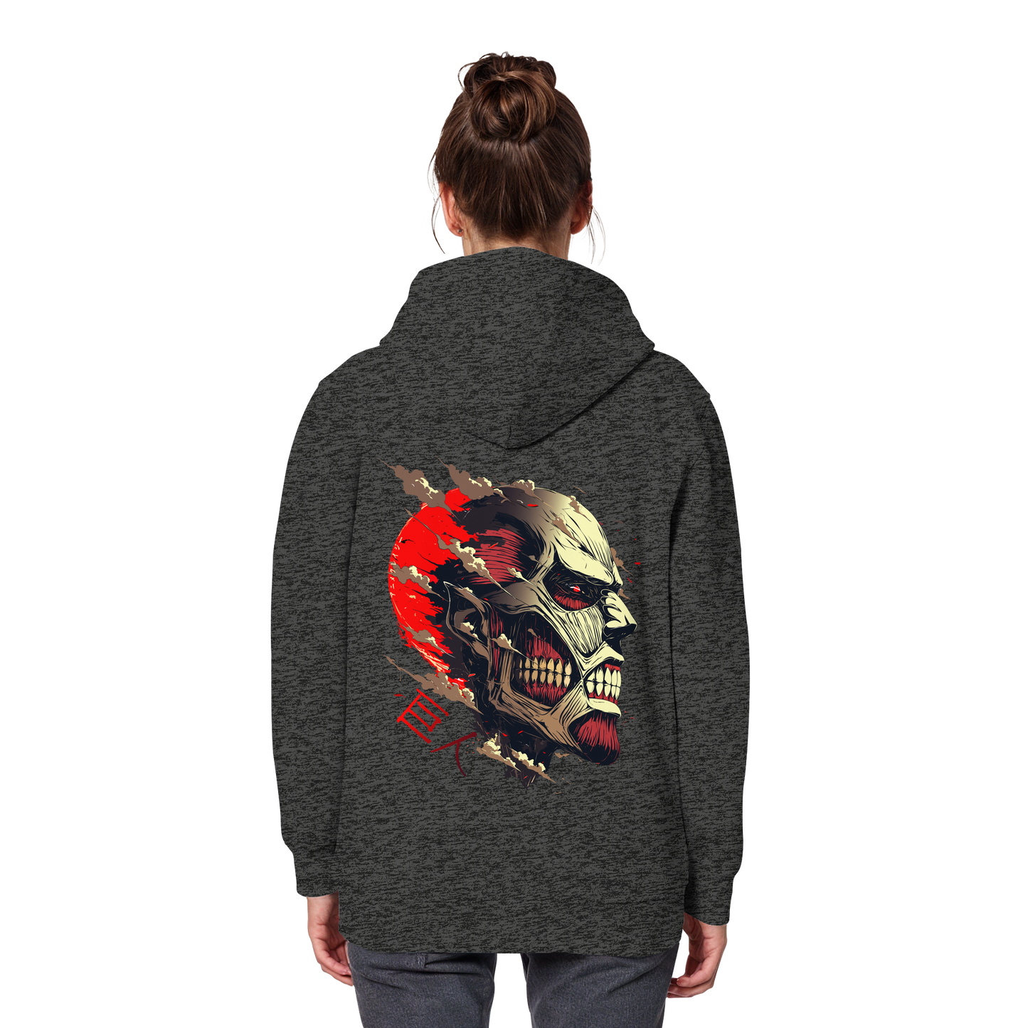 "Titan" Back Organic Classic Hoodie