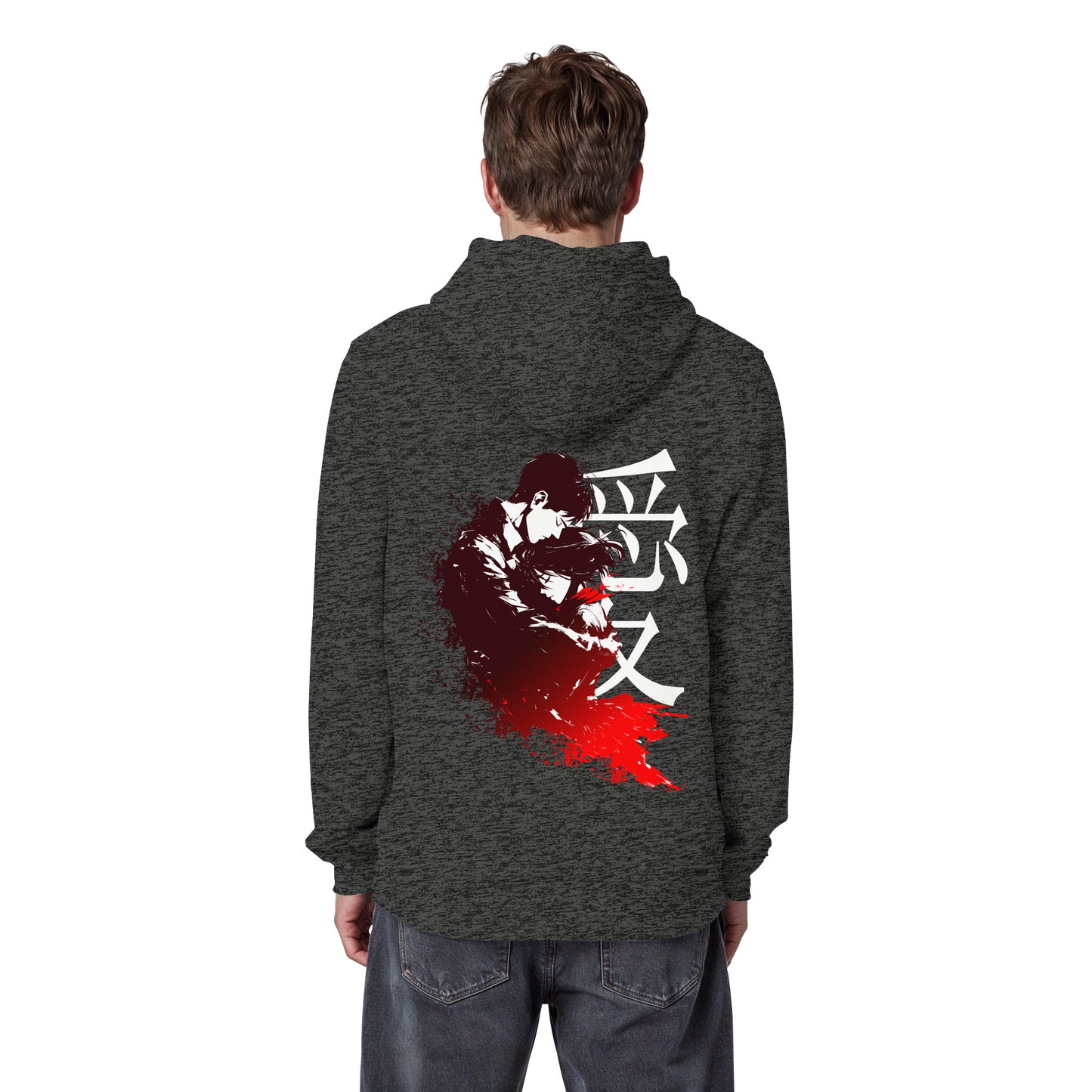 "Bound by Fate" Back Organic Classic Hoodie