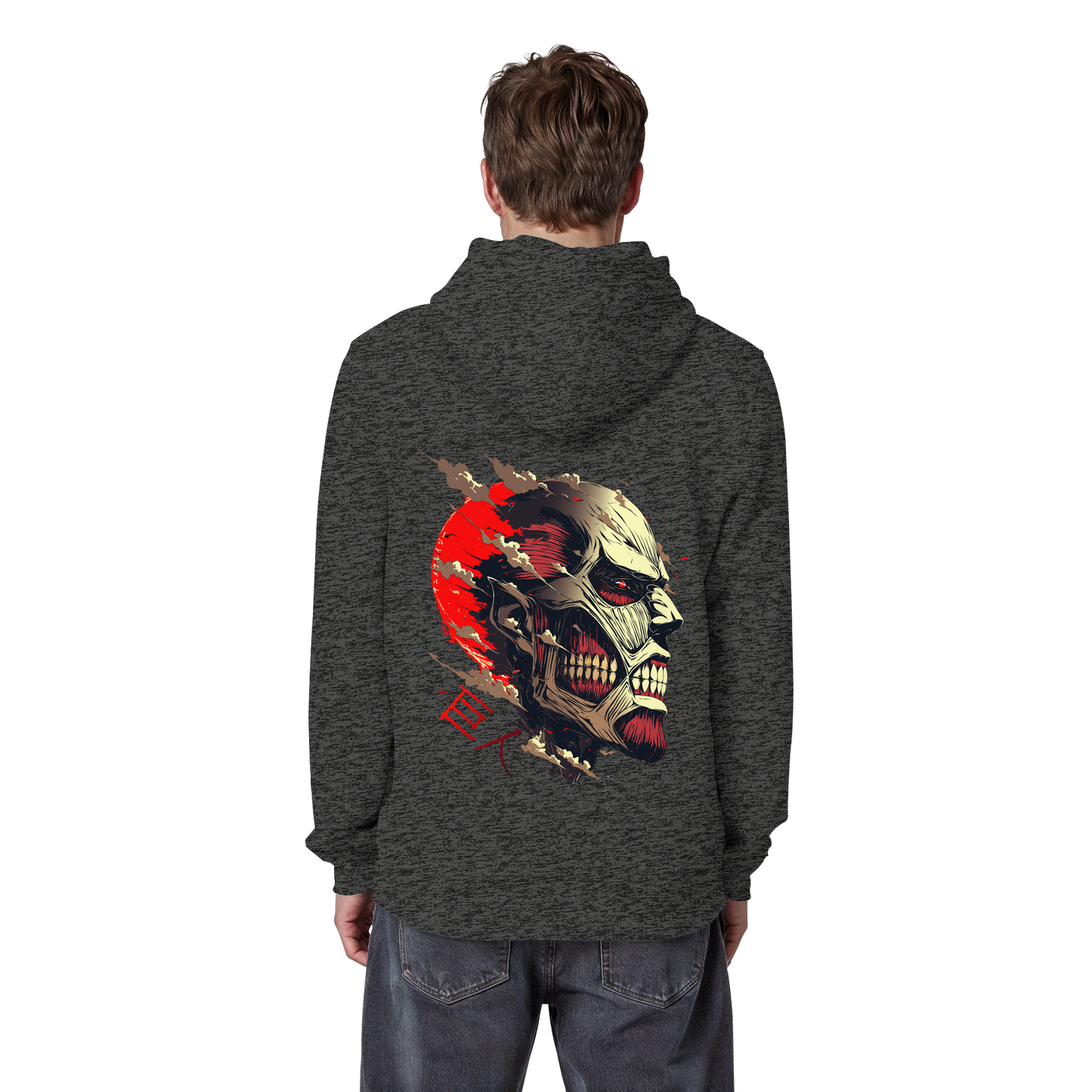 "Titan" Back Organic Classic Hoodie