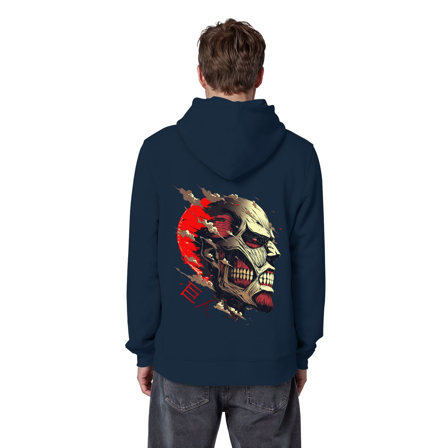 "Titan" Back Organic Classic Hoodie