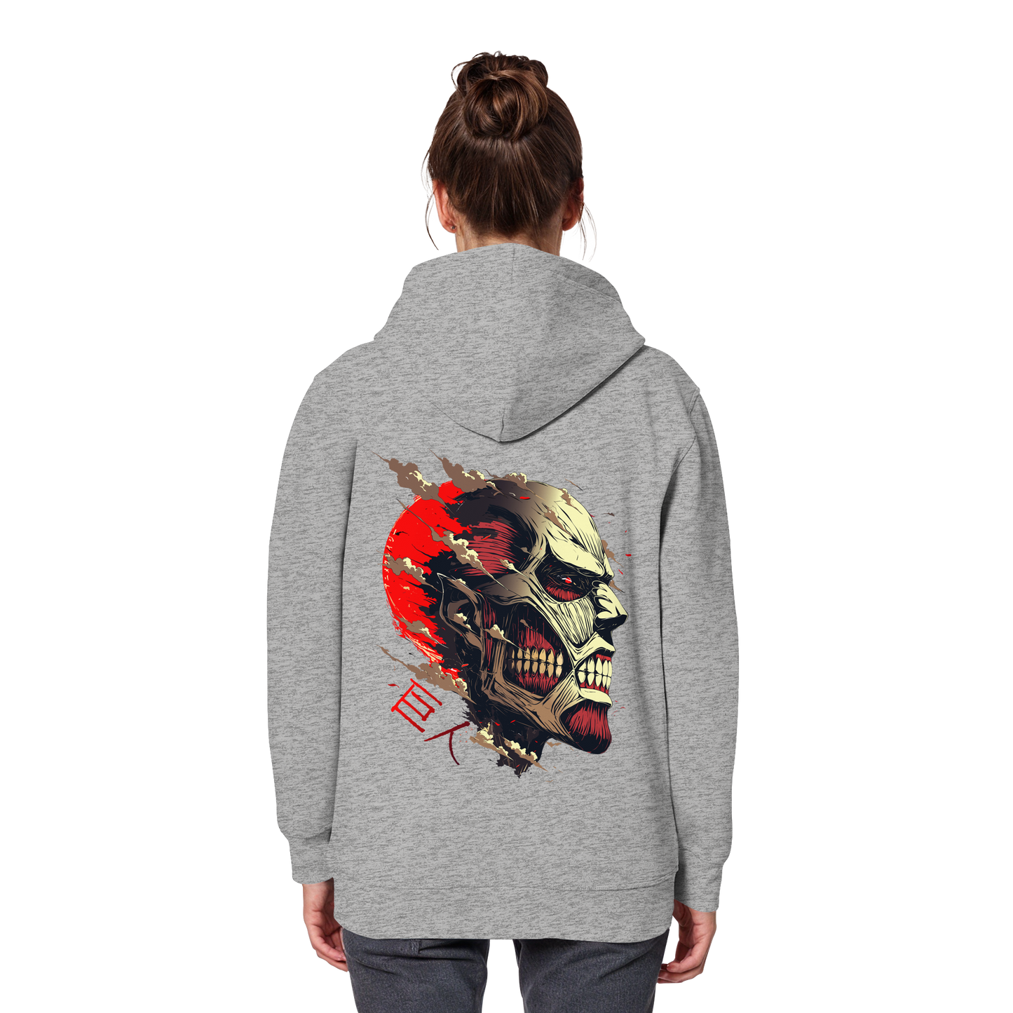 "Titan" Back Organic Classic Hoodie