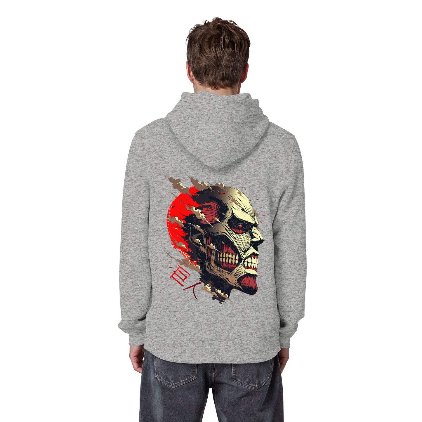 "Titan" Back Organic Classic Hoodie