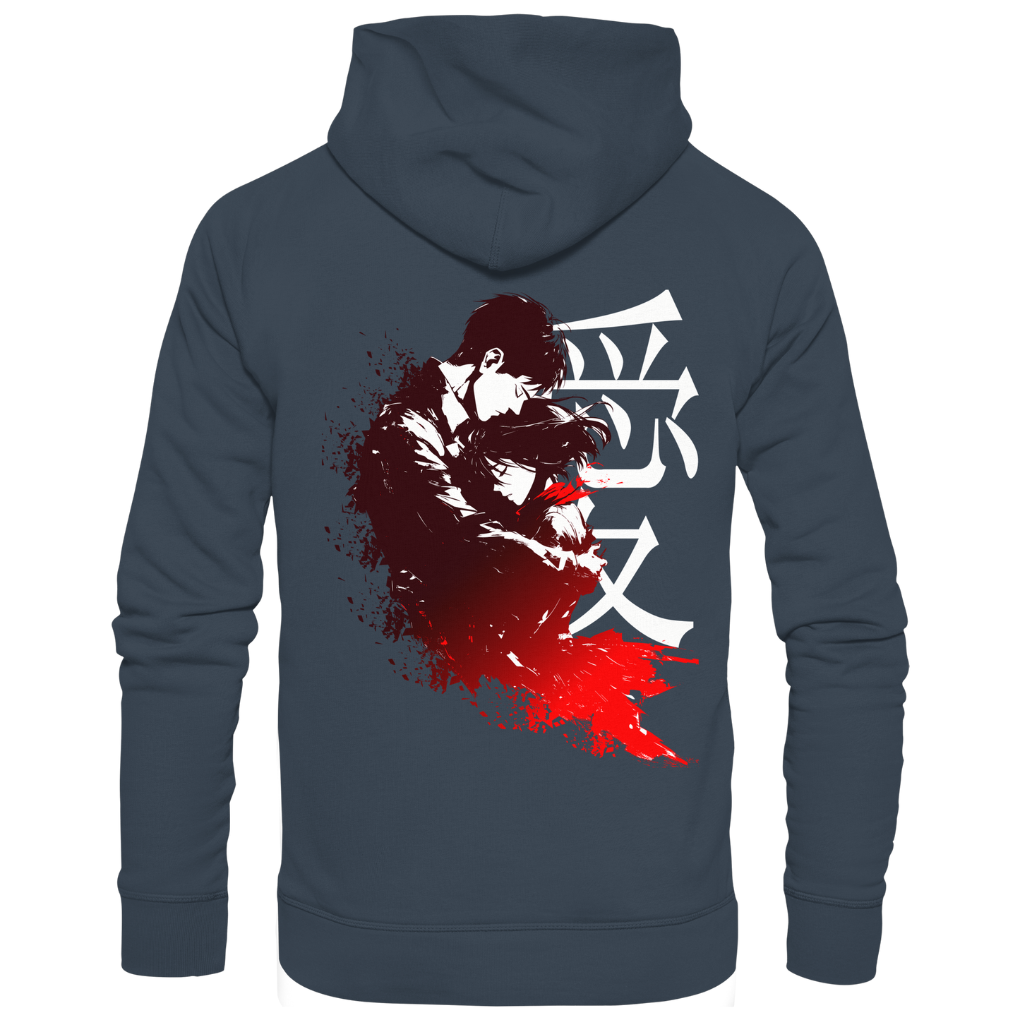 "Bound by Fate" Back Organic Classic Hoodie