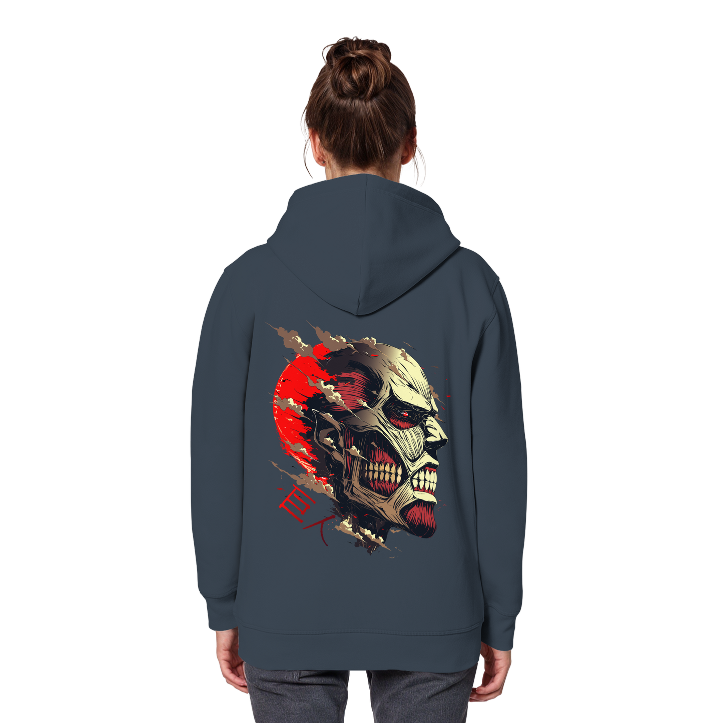 "Titan" Back Organic Classic Hoodie