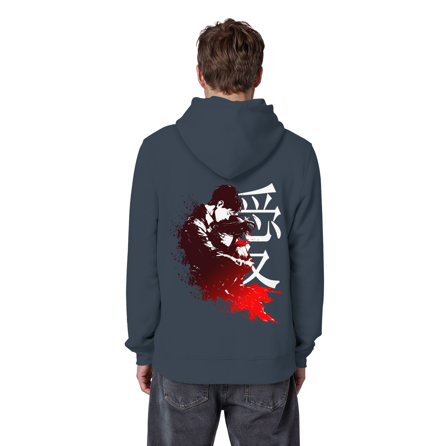 "Bound by Fate" Back Organic Classic Hoodie