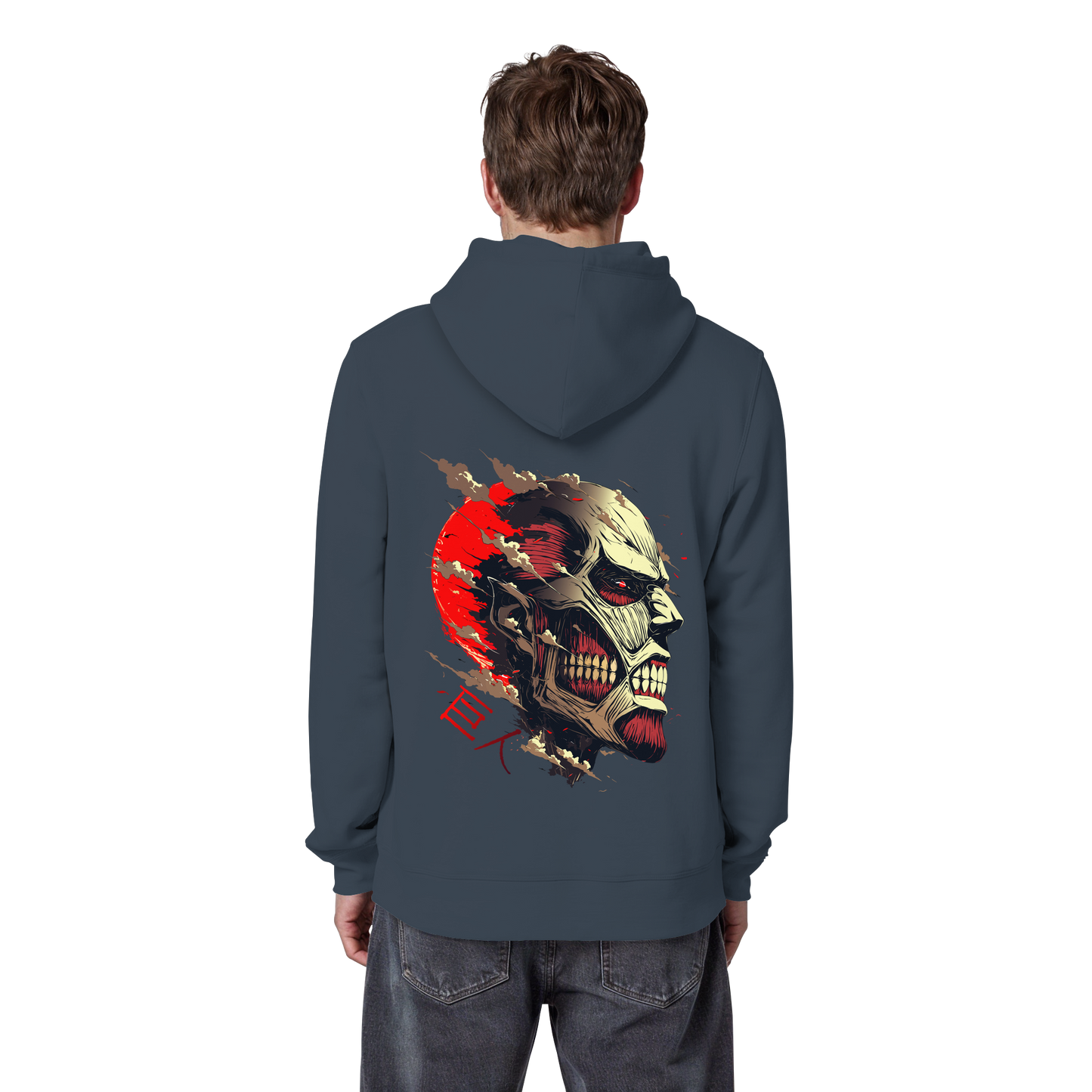 "Titan" Back Organic Classic Hoodie