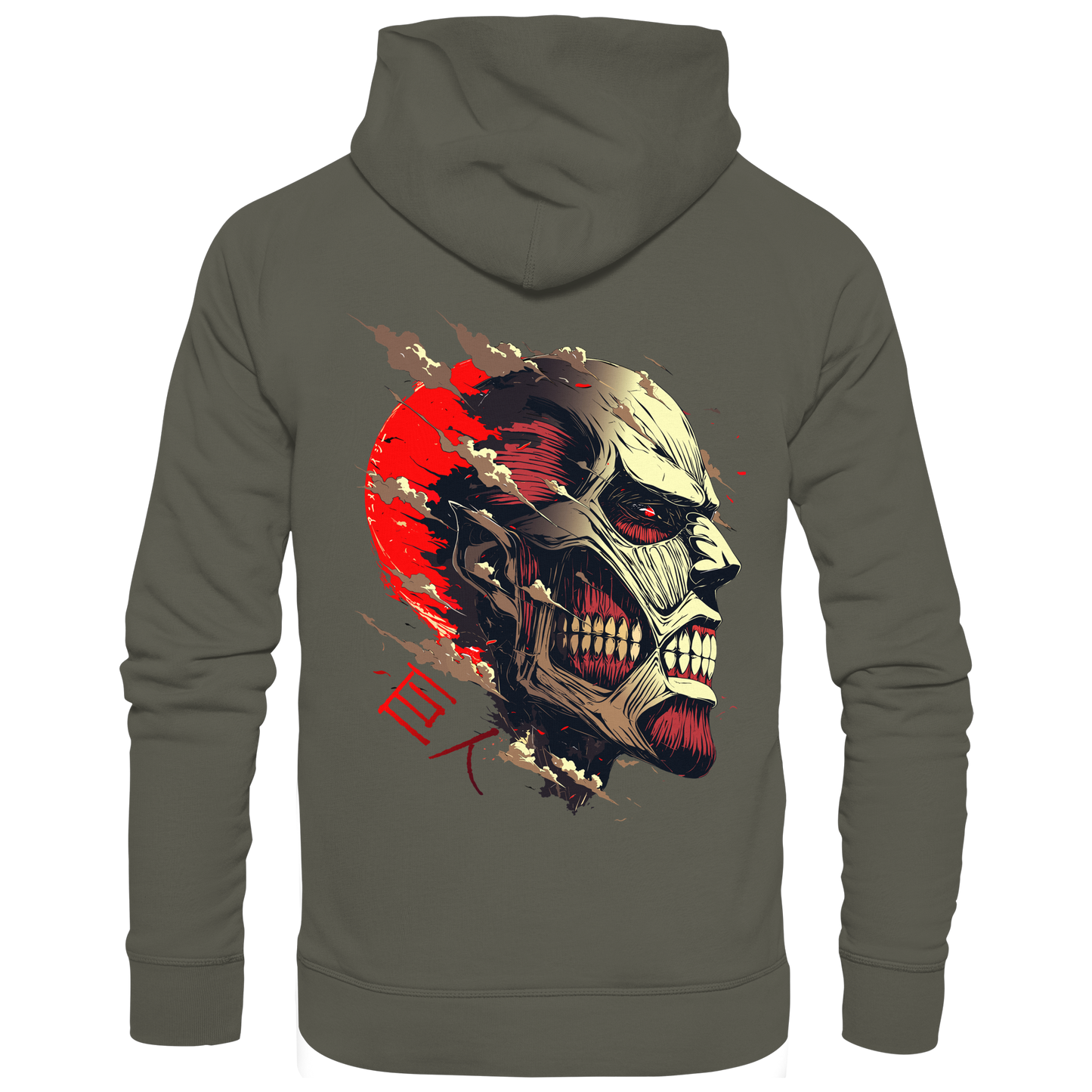 "Titan" Back Organic Classic Hoodie
