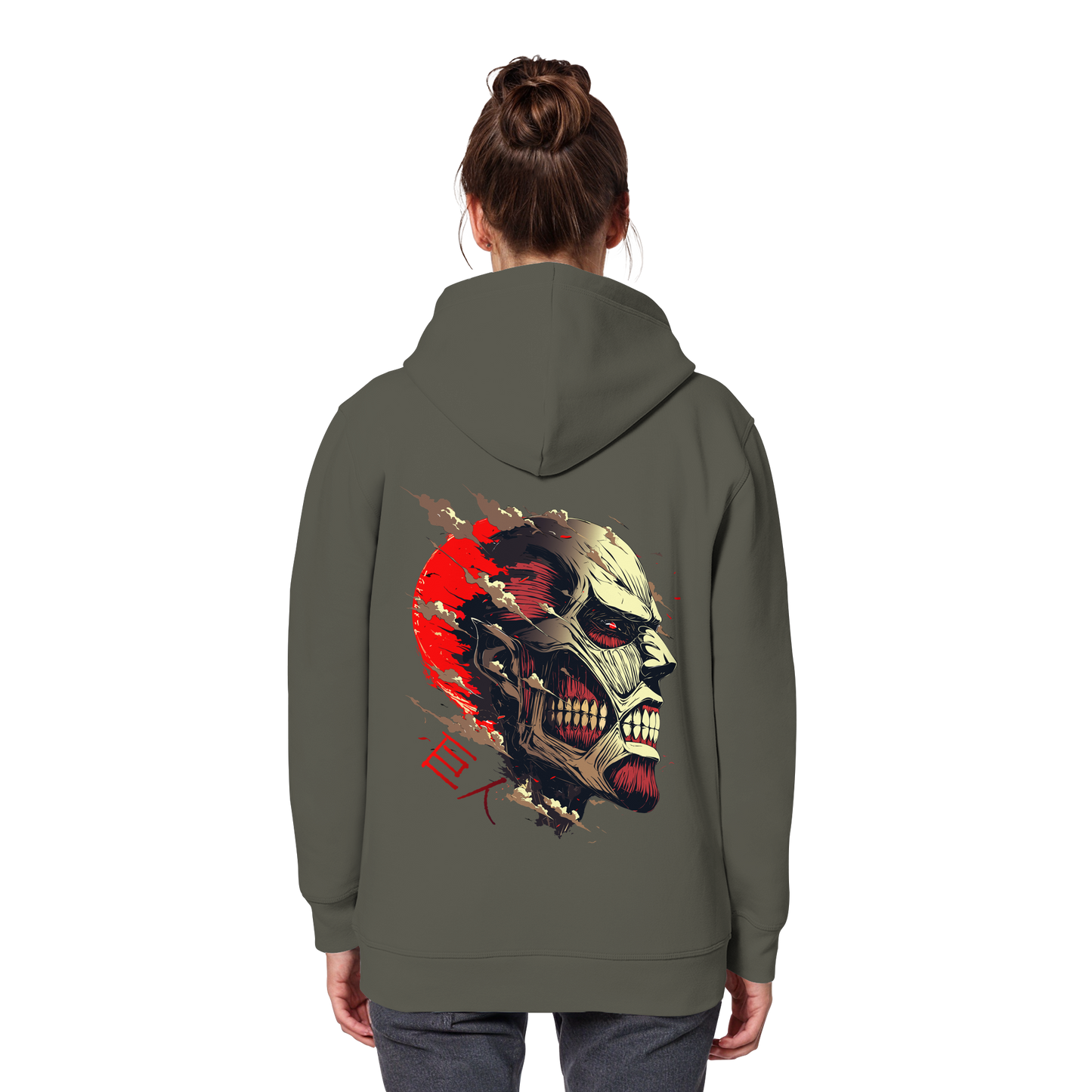 "Titan" Back Organic Classic Hoodie