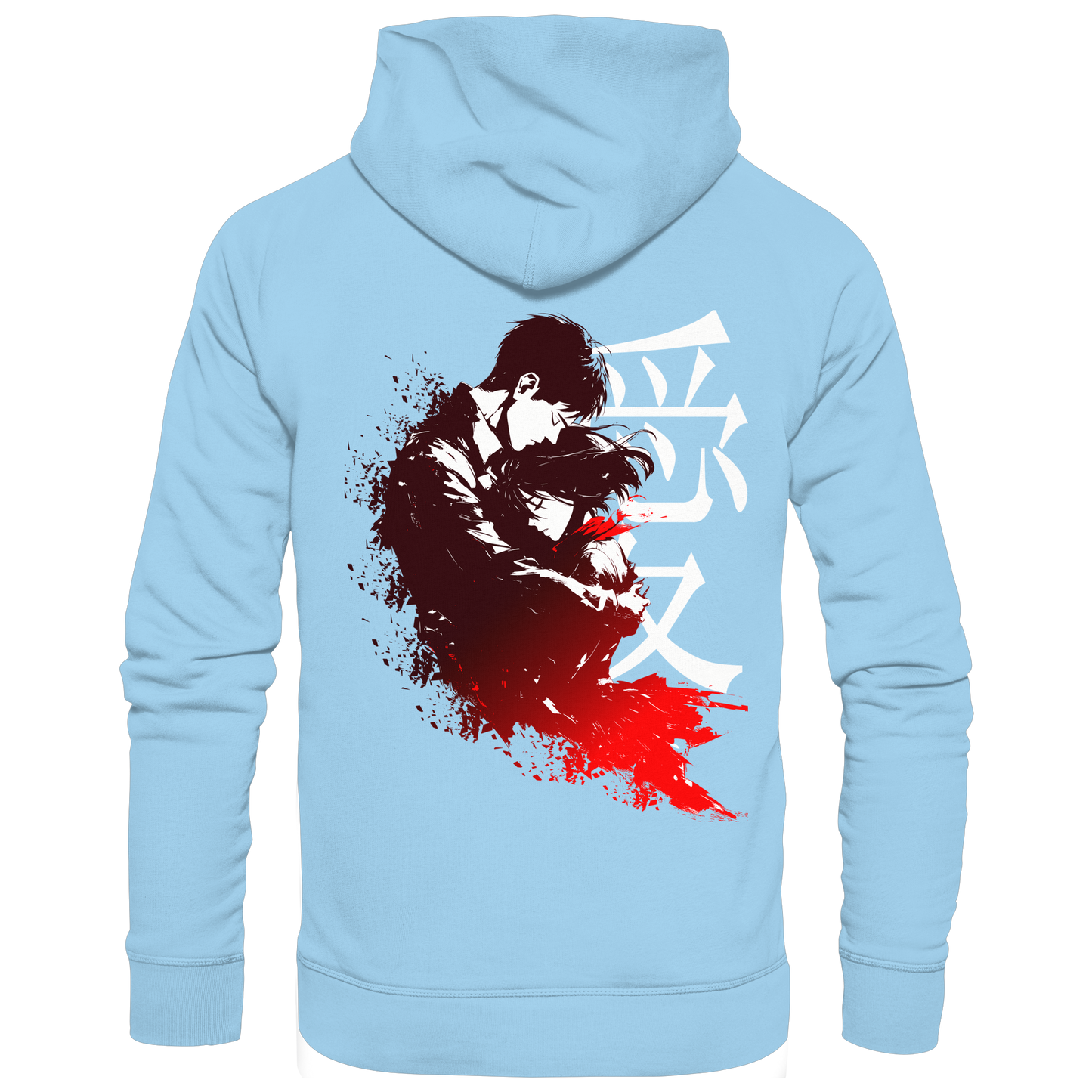 "Bound by Fate" Back Organic Classic Hoodie