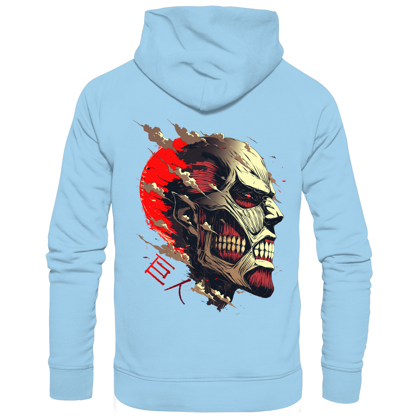 "Titan" Back Organic Classic Hoodie