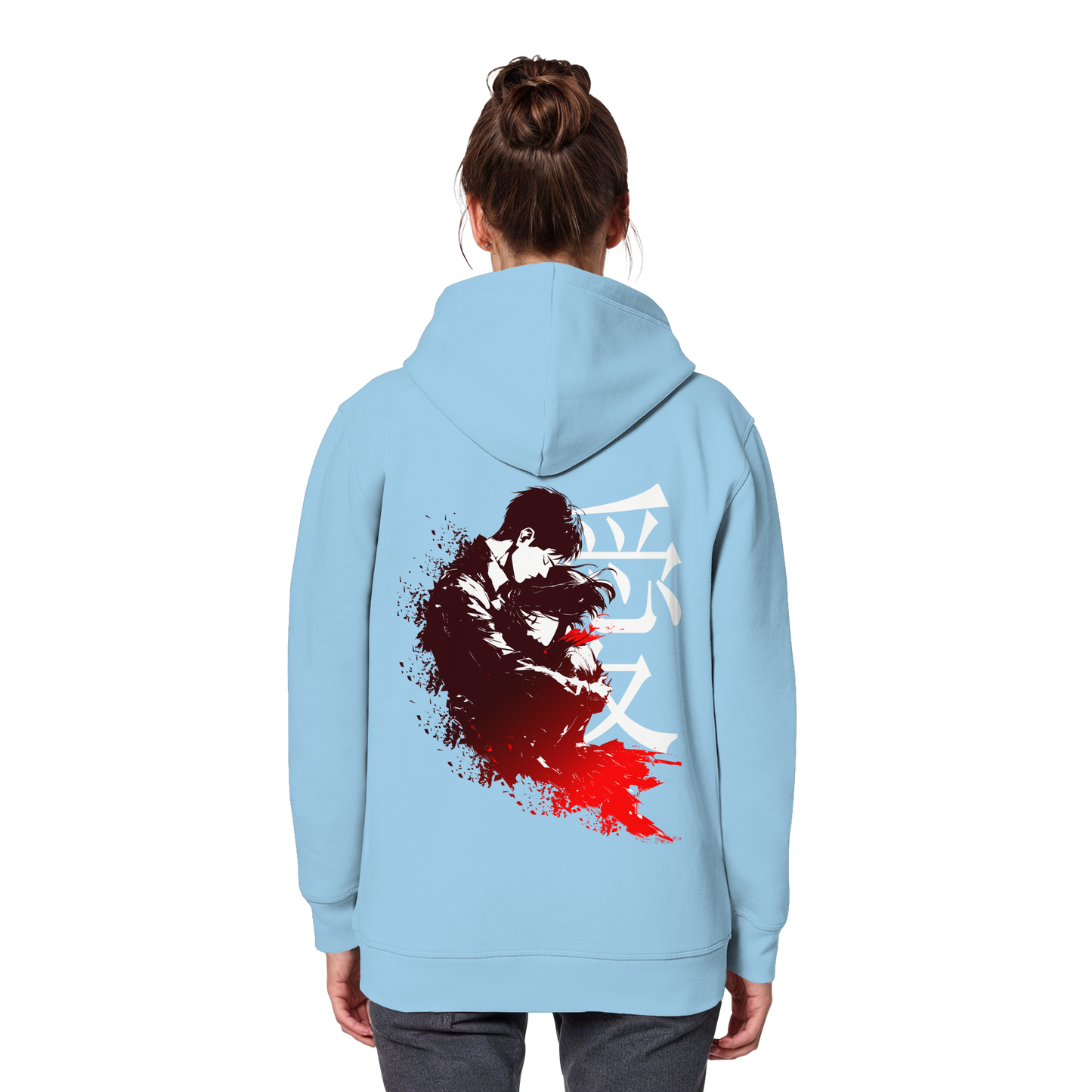 "Bound by Fate" Back Organic Classic Hoodie