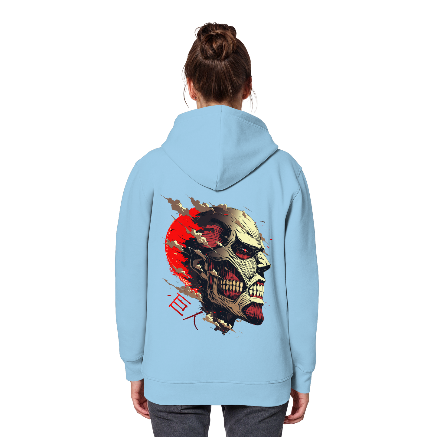 "Titan" Back Organic Classic Hoodie
