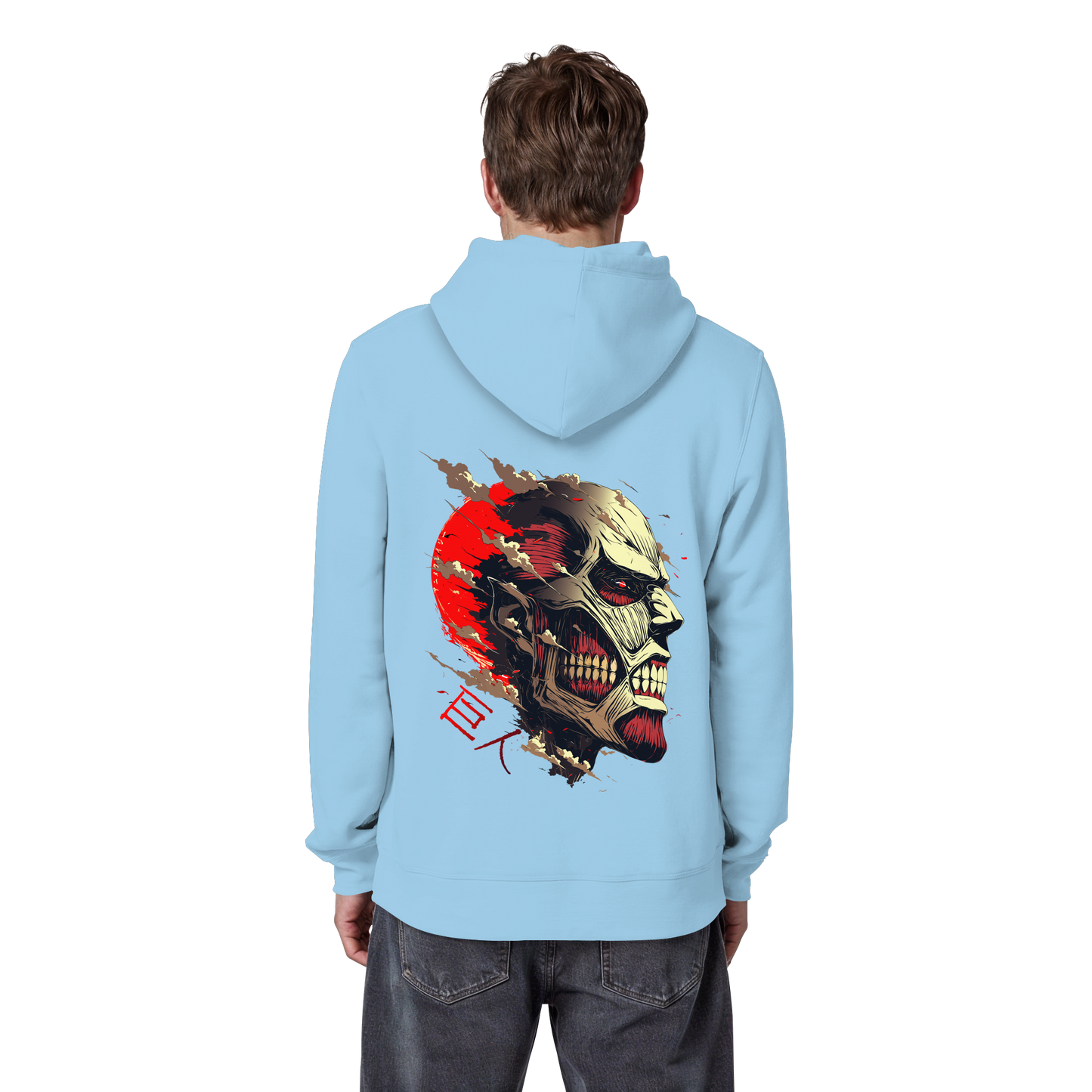 "Titan" Back Organic Classic Hoodie