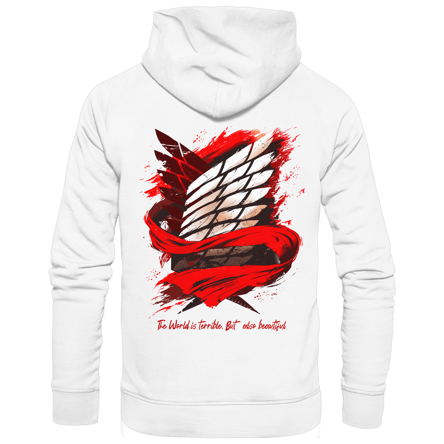 "Verbundenheit" Back Organic Classic Hoodie