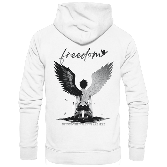 "Freedom" Back Organic Classic Hoodie