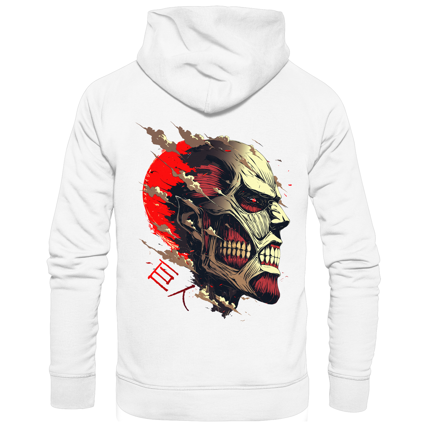 "Titan" Back Organic Classic Hoodie
