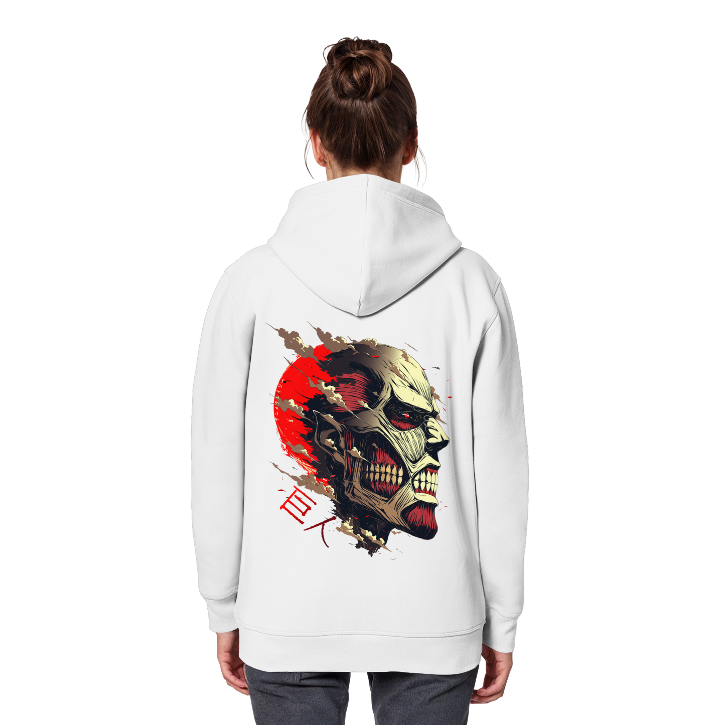 "Titan" Back Organic Classic Hoodie