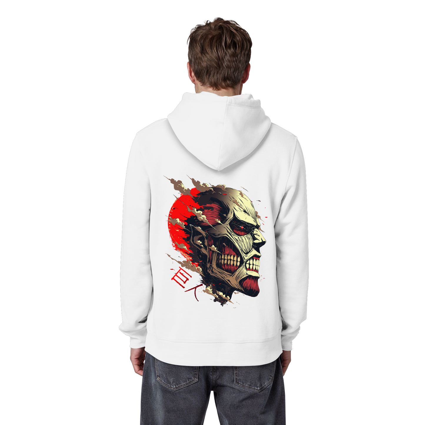 "Titan" Back Organic Classic Hoodie