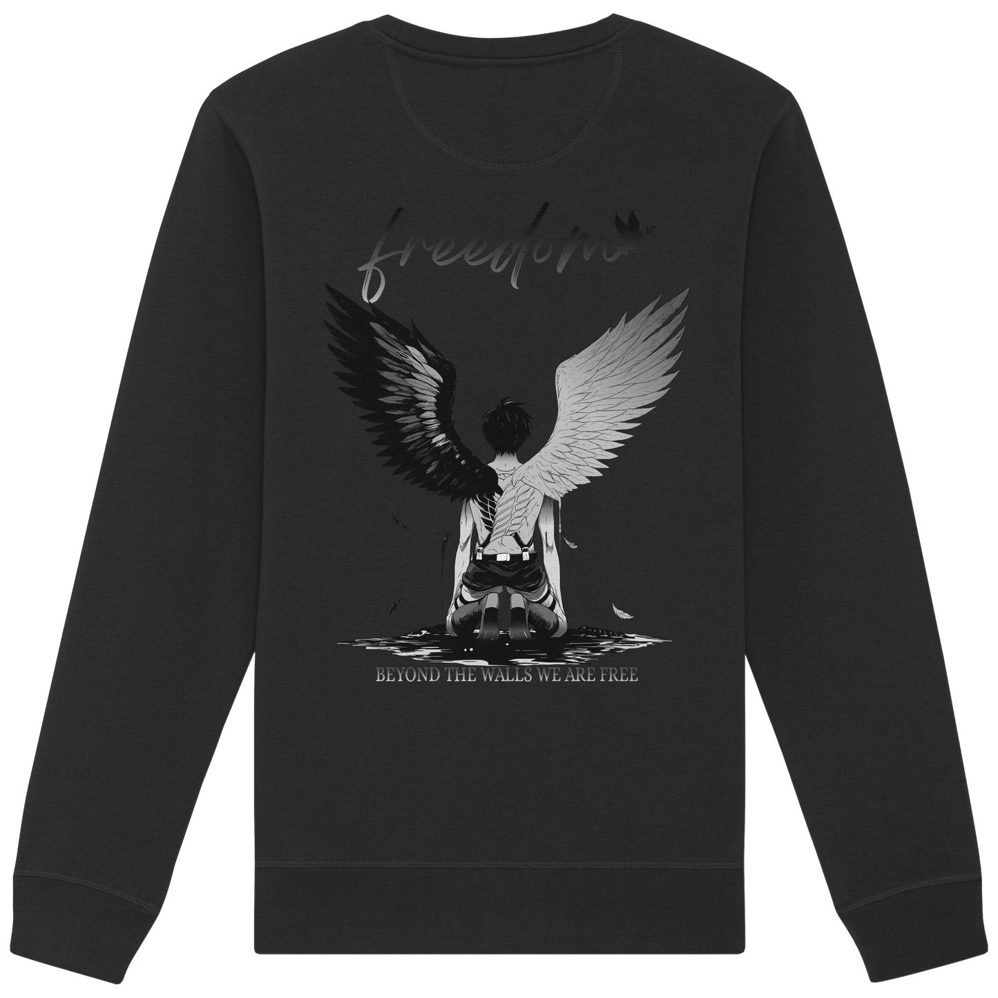 "Freedom" Back Organic Unisex Sweatshirt