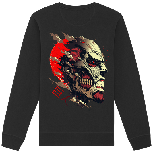 "Titan" Back Organic Unisex Sweatshirt