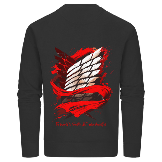 "Verbundenheit" Back Organic Unisex Sweatshirt