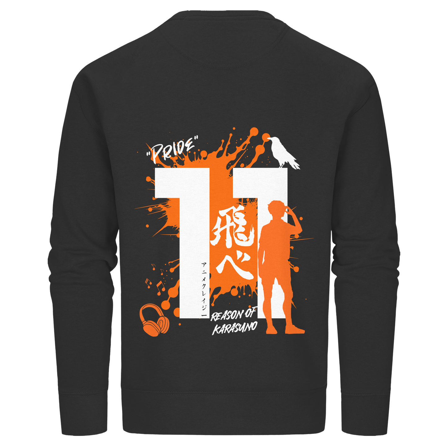 "Pride" Back Organic Unisex Sweatshirt