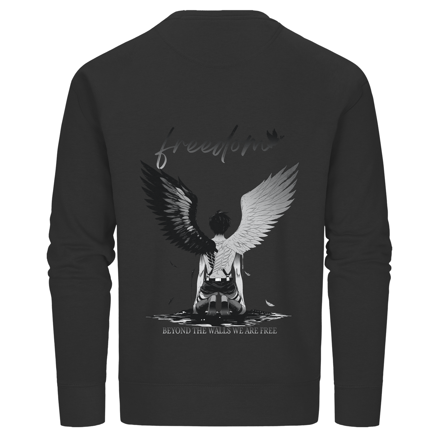 "Freedom" Back Organic Unisex Sweatshirt