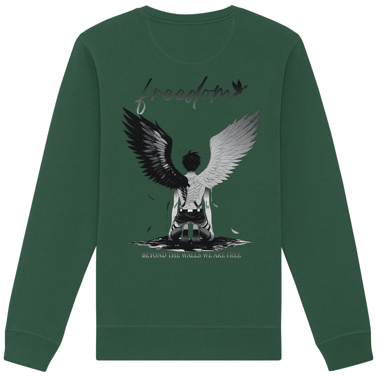 "Freedom" Back Organic Unisex Sweatshirt
