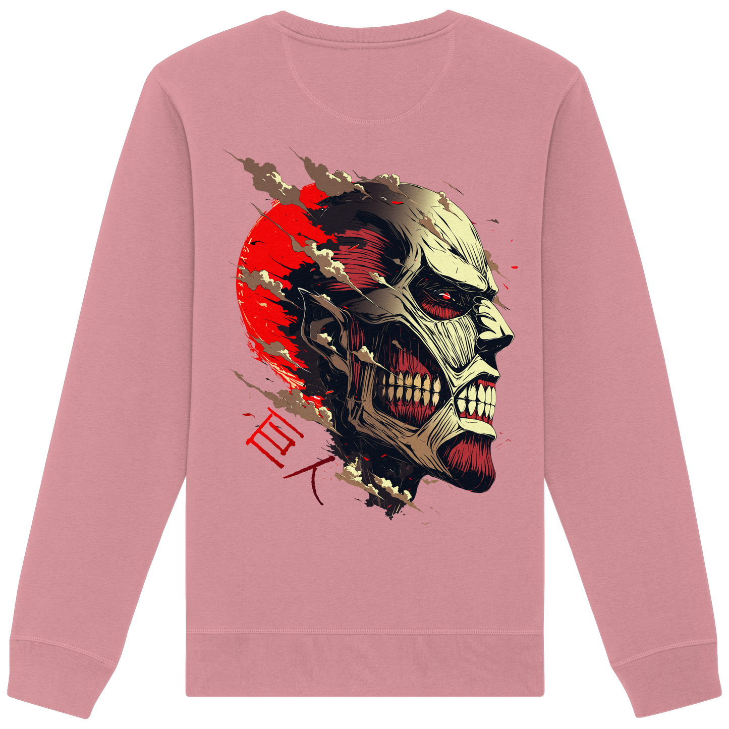 "Titan" Back Organic Unisex Sweatshirt