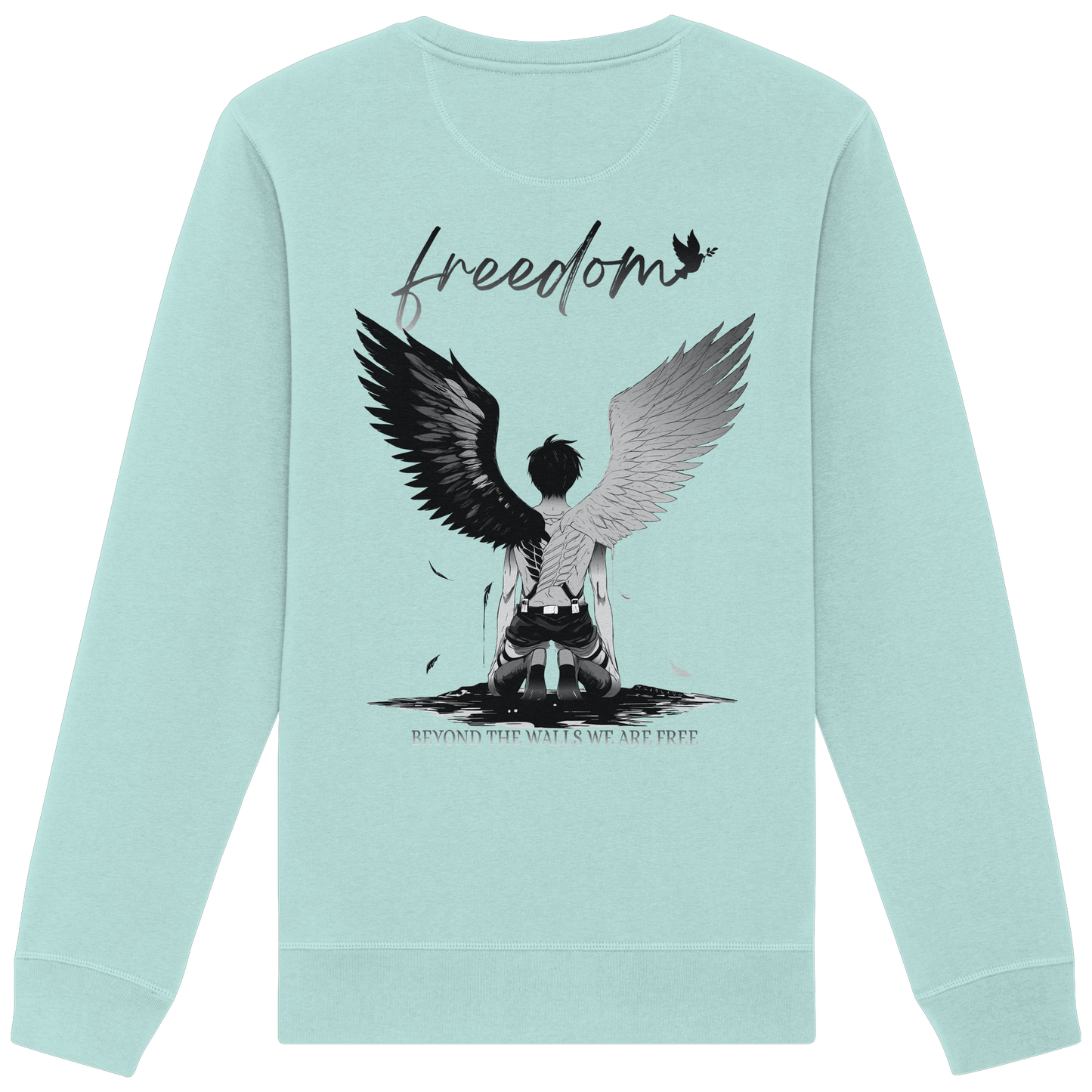 "Freedom" Back Organic Unisex Sweatshirt