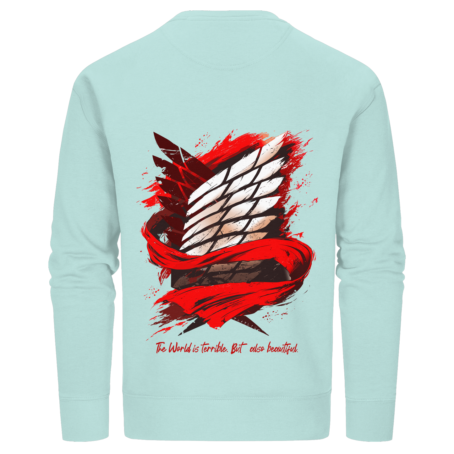 "Verbundenheit" Back Organic Unisex Sweatshirt