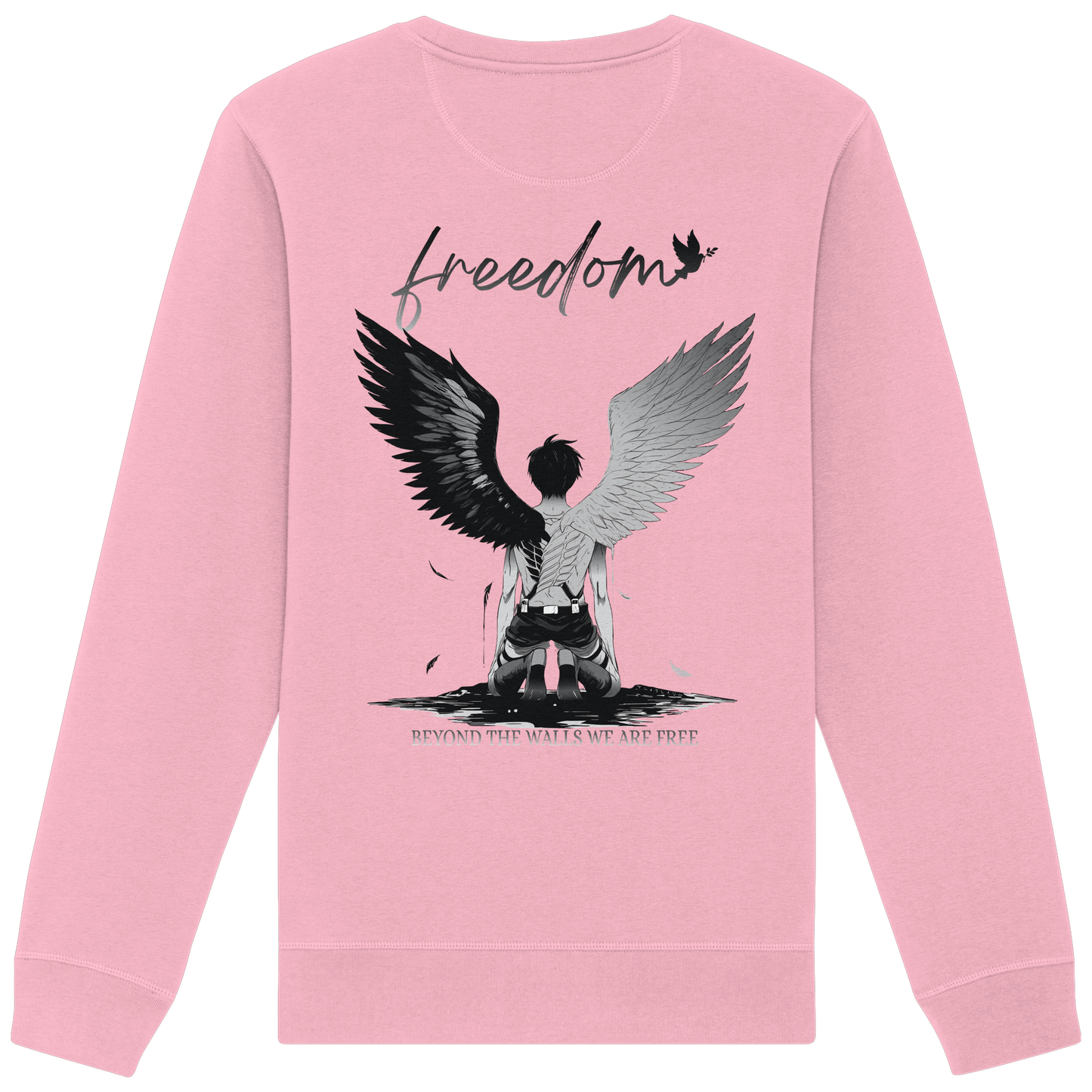 "Freedom" Back Organic Unisex Sweatshirt