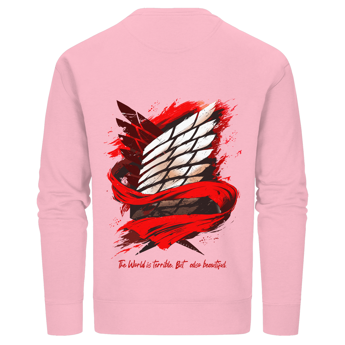 "Verbundenheit" Back Organic Unisex Sweatshirt