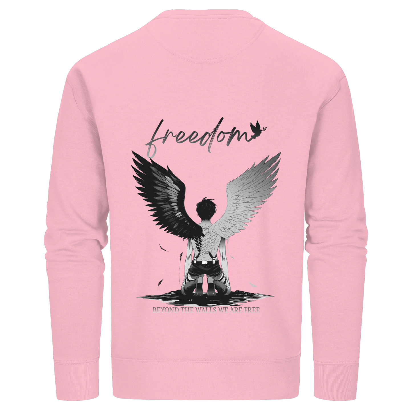"Freedom" Back Organic Unisex Sweatshirt