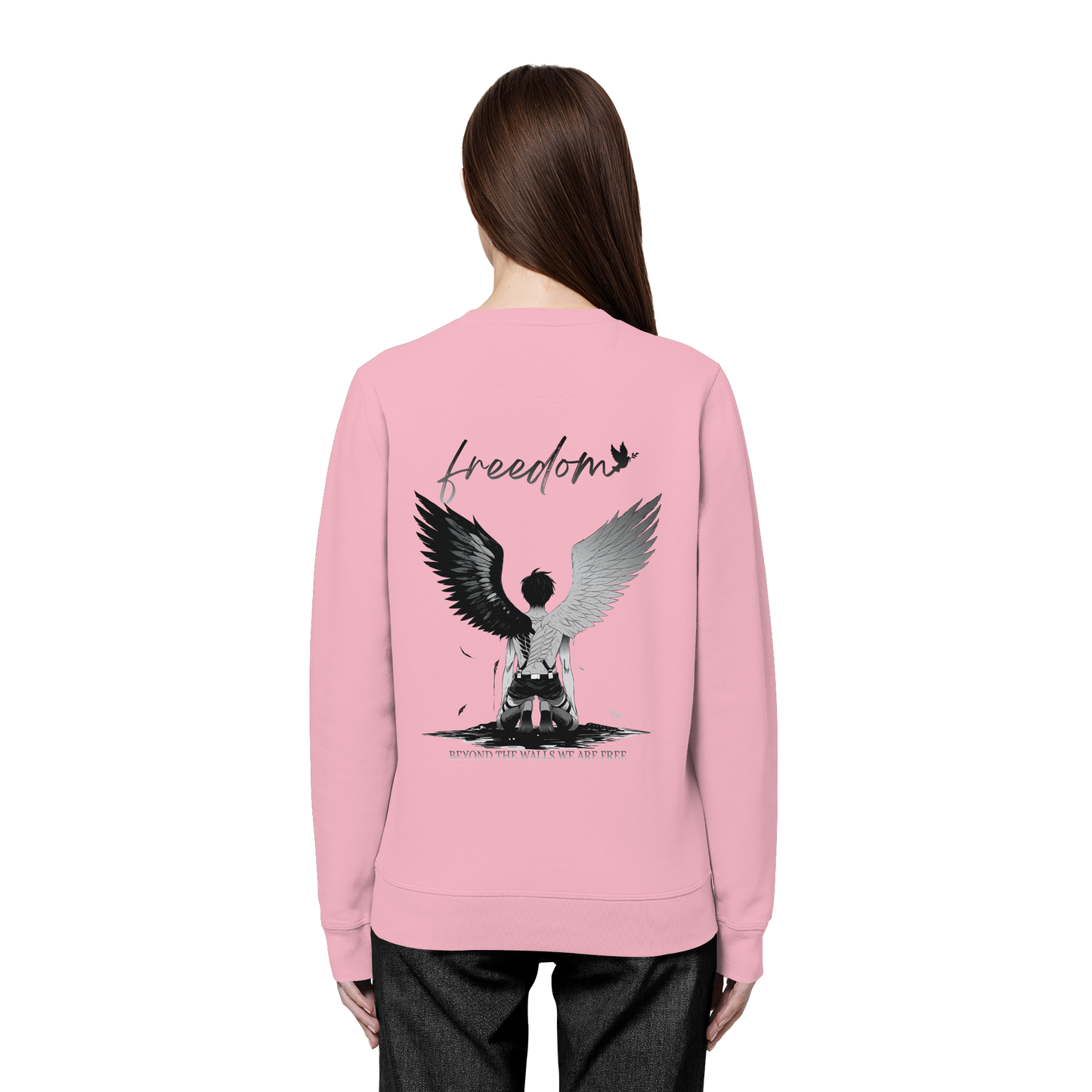 "Freedom" Back Organic Unisex Sweatshirt