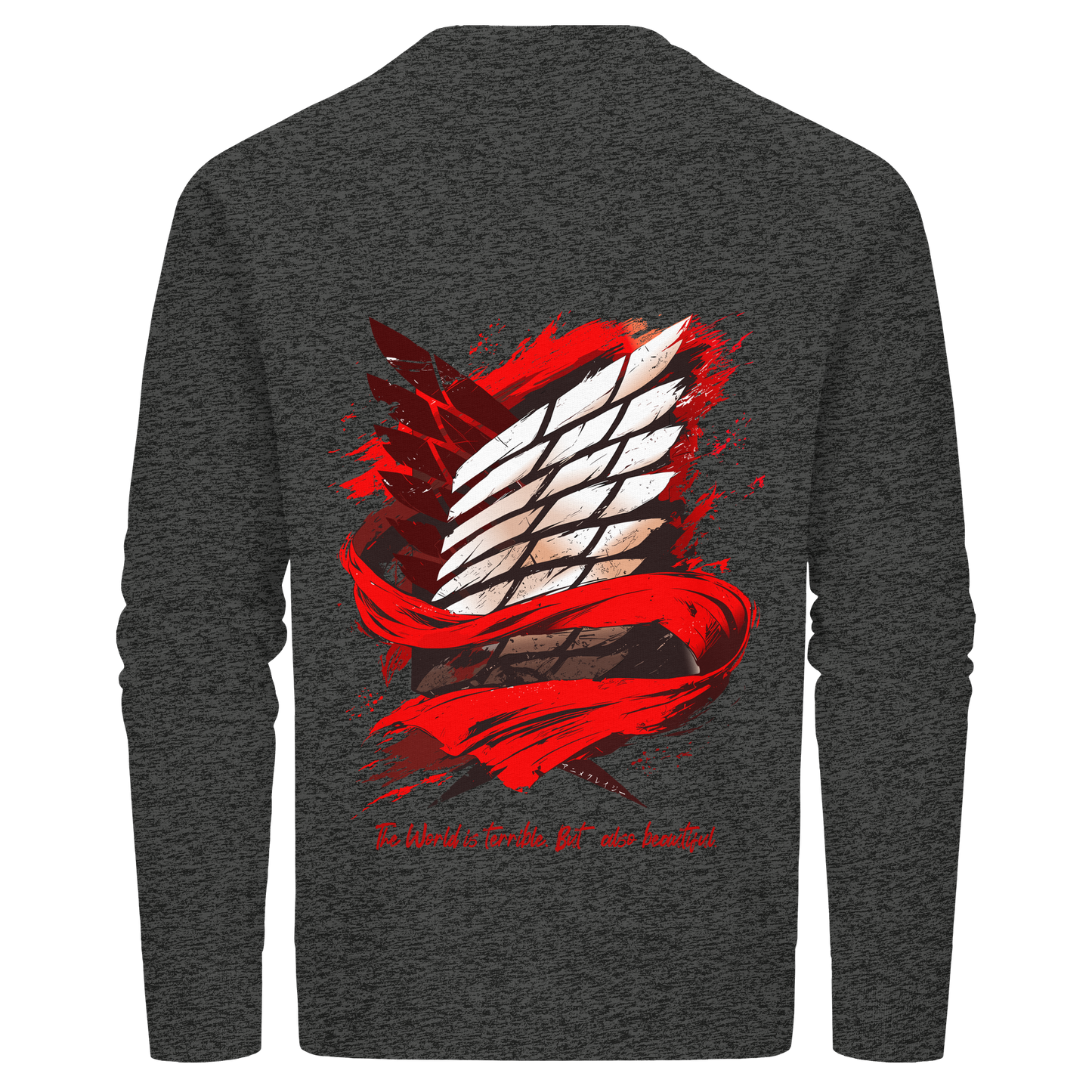 "Verbundenheit" Back Organic Unisex Sweatshirt