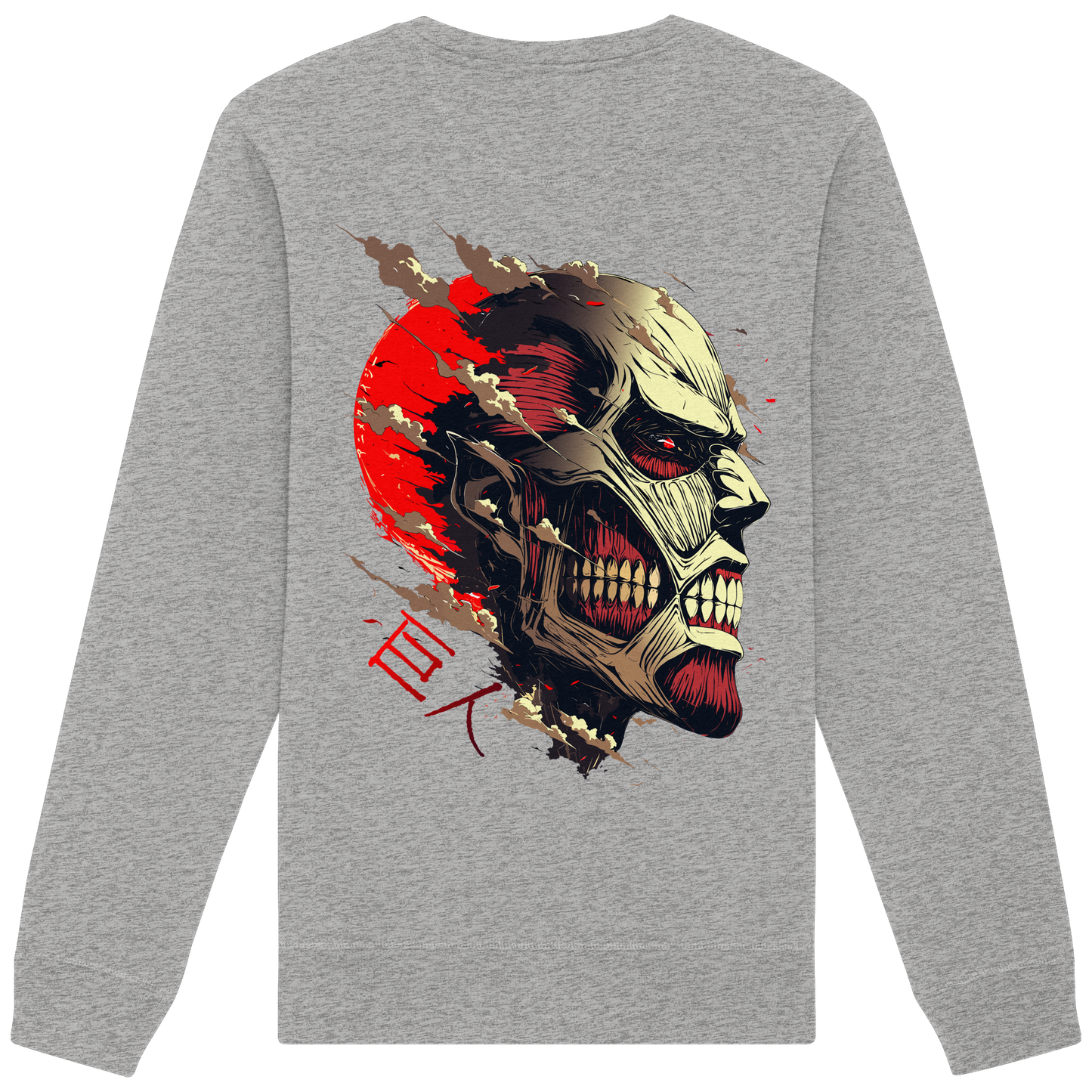 "Titan" Back Organic Unisex Sweatshirt