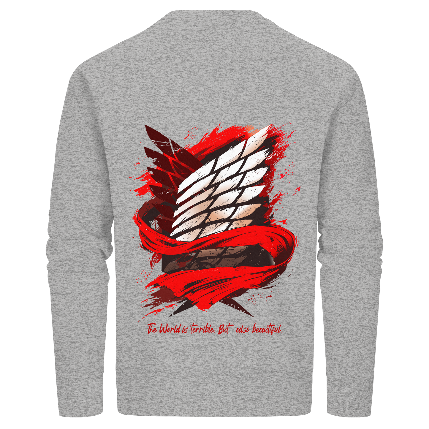 "Verbundenheit" Back Organic Unisex Sweatshirt