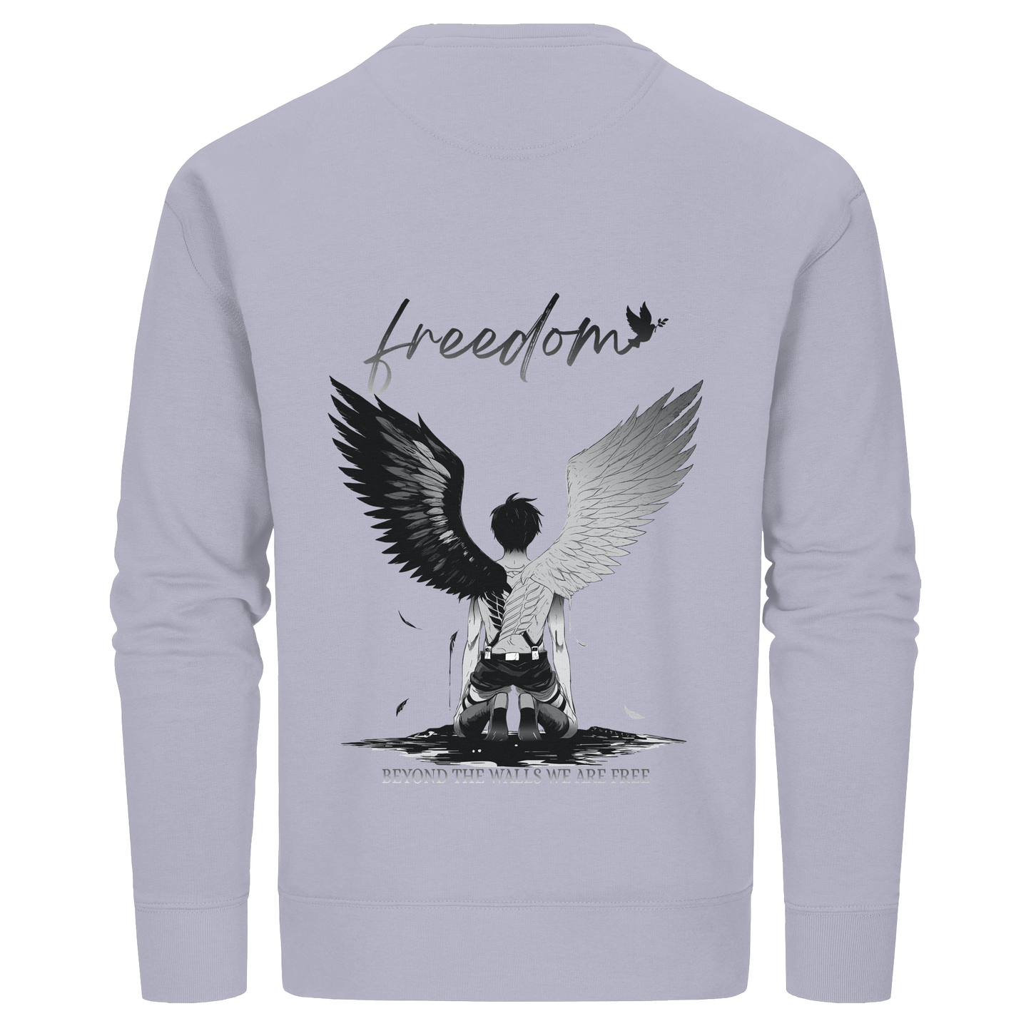 "Freedom" Back Organic Unisex Sweatshirt